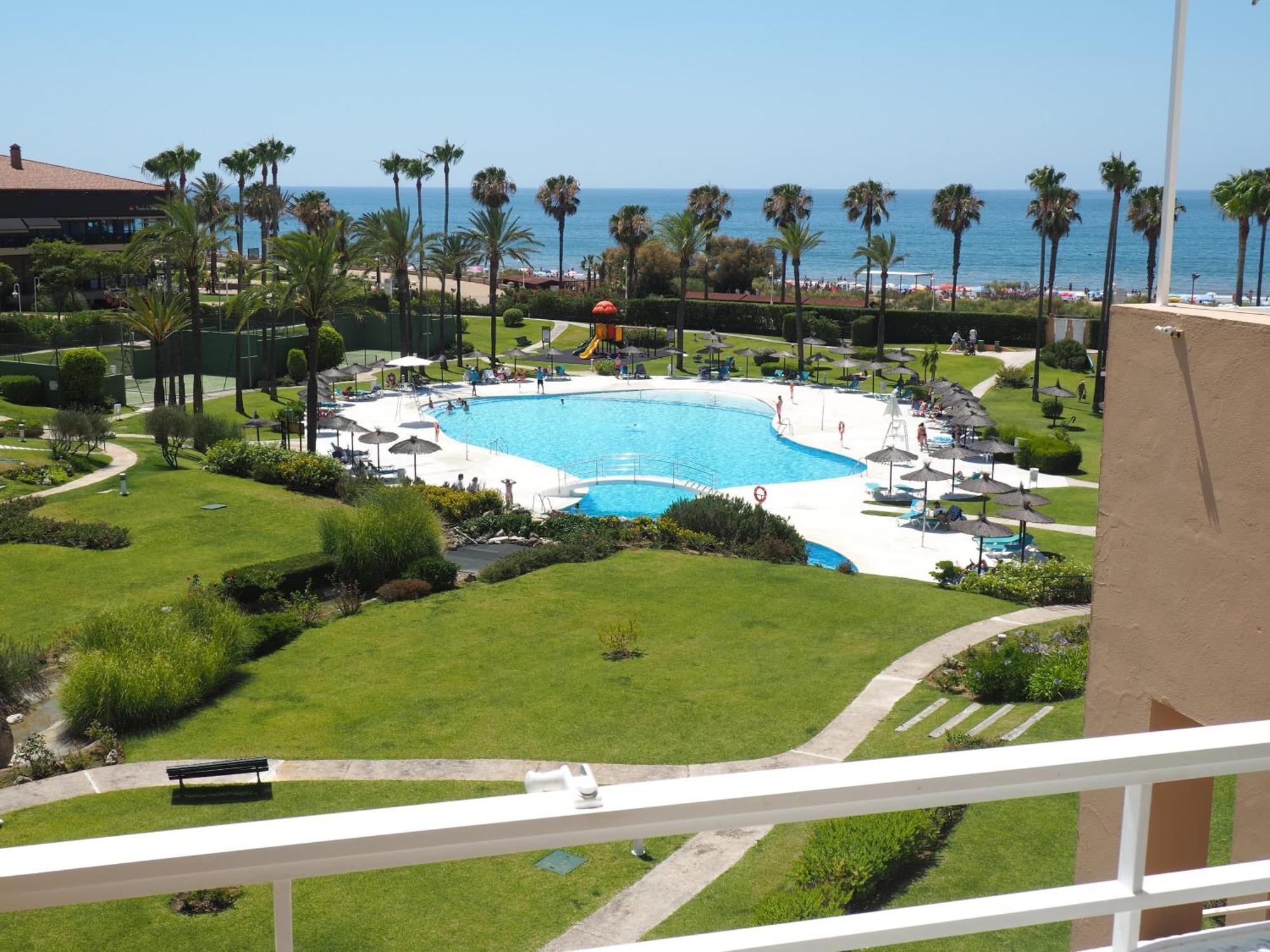 Atico En Las Americas Islantilla Primera Linea De Playa Bagian luar foto
